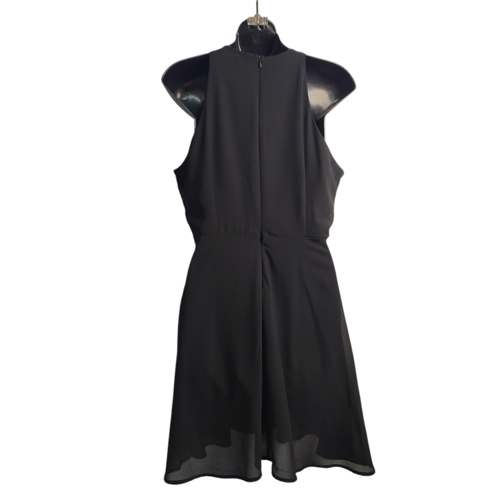 Miami Women's Black Sequined Sleeveless Knee Length Dress Size M - Picture 2 of 7
